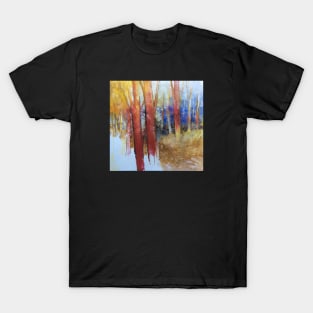 At the end of summer the forest becomes more beautiful T-Shirt